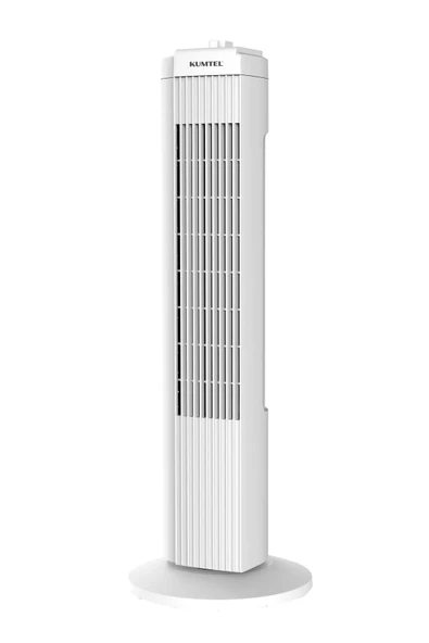 KUMTEL KTF-258W Kule Vantilatör - Beyaz ürün görseli 1