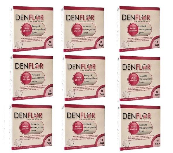 Denflor Probiyotik Şase 9'lu Paket ürün görseli 1