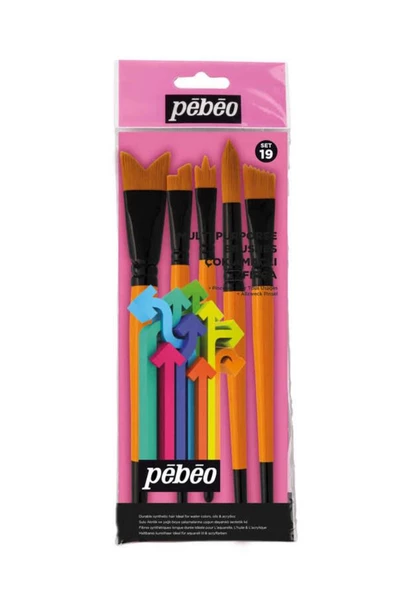 Pebeo 5li Fırça Seti - Set 19 ürün görseli 1