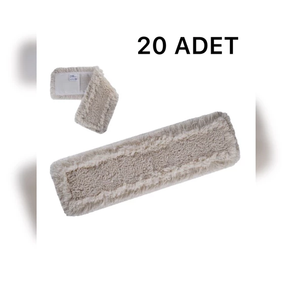 Umbex Plus 50 Cm Nemli Mop Bezi Yedeği (20'Lİ PAKET) ürün görseli 1