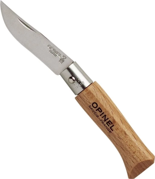 Opinel Inox Kayin Sapli 3 No Caki (001071) ürün görseli 1
