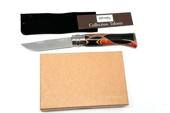 Opinel Inox Tradition Ahsap 8 No Caki - Resim 2