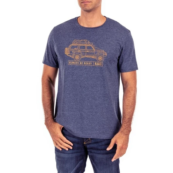 5.11 Acw Offroad Dreamin Ss Mavi T-shirt ürün görseli 1