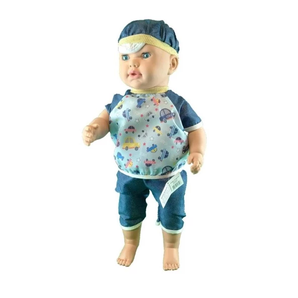 Gamze Oyuncak Türkçe Konuşan 60Cm Kel Bebek 05359 ürün görseli 1