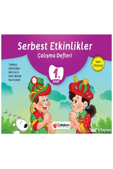 Çalışkan 1. Sınıf Serbest Etkinlikler Çalışma Defteri ürün görseli 1