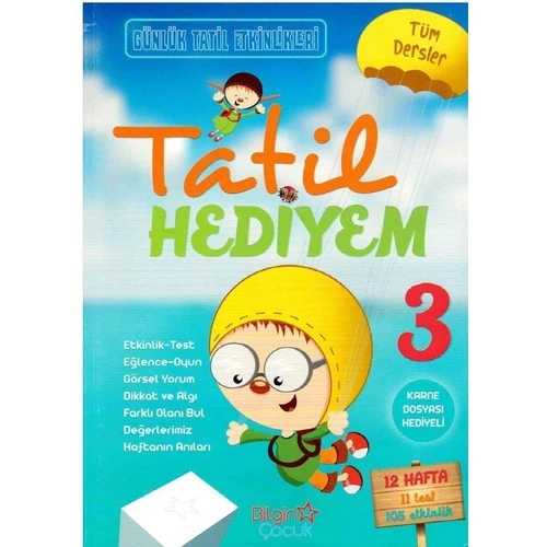 Bilgin Çocuk 3. Sınıf Tüm Dersler Tatil Hediyem ürün görseli 1