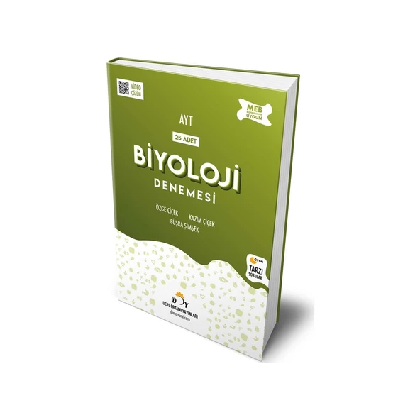 Ders Ortamı AYT Biyoloji 25 Deneme ürün görseli 1