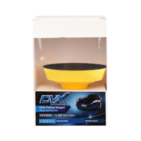 Divortex DVX Sert, Cırtlı Mini Polisaj Makinesi Tabanı 75 mm. ürün görseli 1