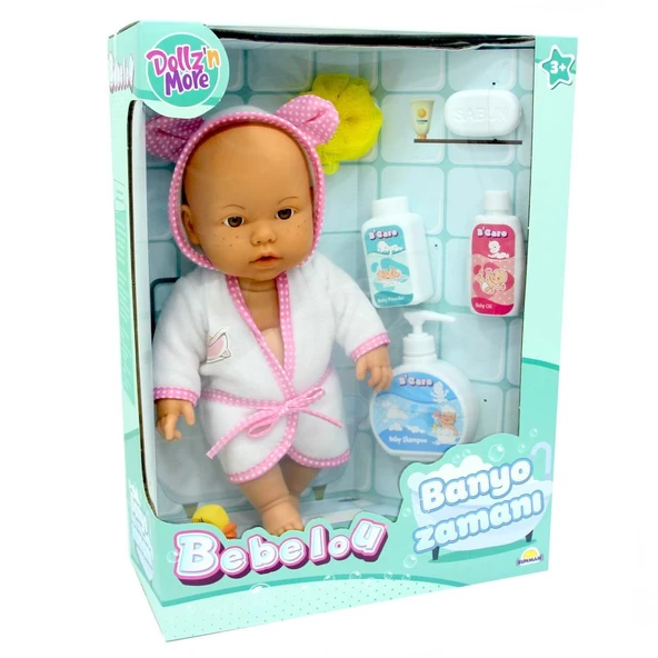 Sunman Bebelou Banyo Zamanı Bebek - Resim 4