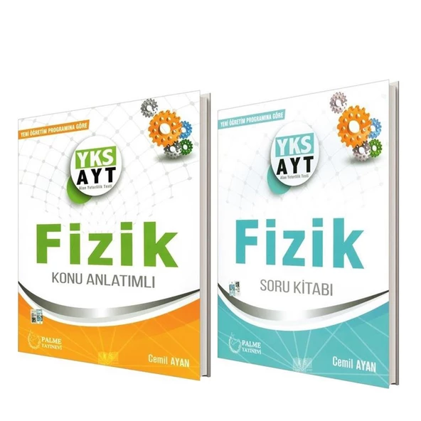 AYT Fizik Konu Anlatımı ve Soru Bankası 2 Kitap Set Palme Yayınları ürün görseli 1