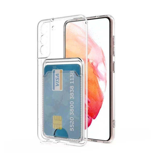 Gpack Samsung Galaxy S21 Plus 5G Kılıf 1 Adet Kartlıklı Silikon Kamera Korumalı ürün görseli 1
