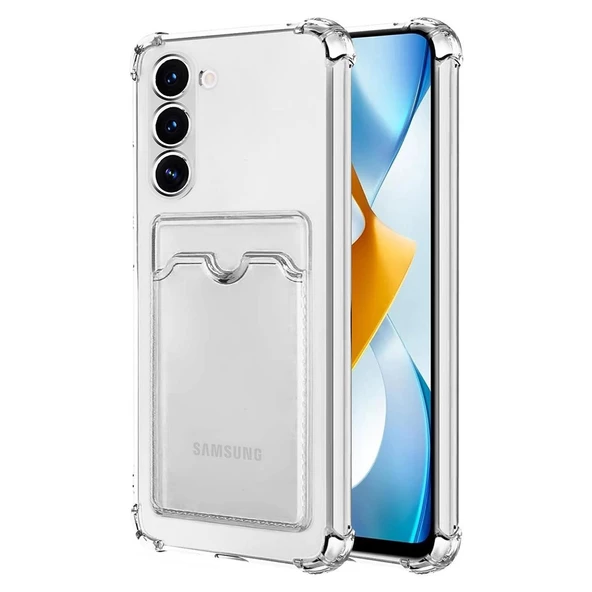 Gpack Samsung Galaxy S23 Plus Kılıf 1 Adet Kartlıklı Silikon Kamera Korumalı ürün görseli 1