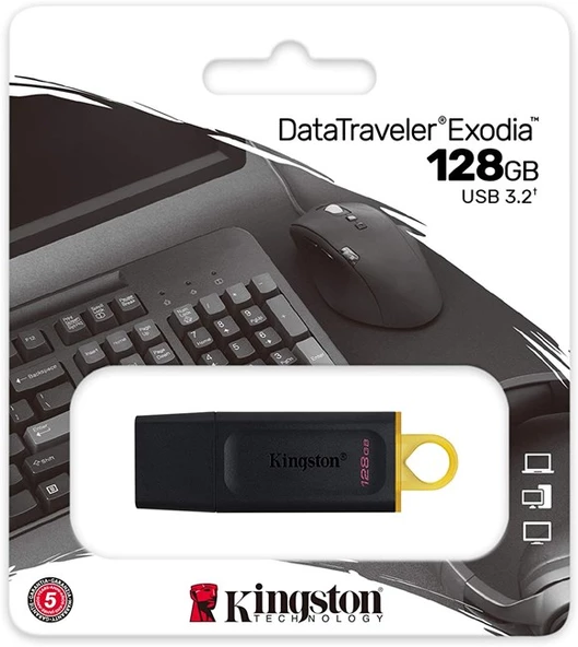 Kingston 128GB Exodia DTX/128GB ürün görseli 1