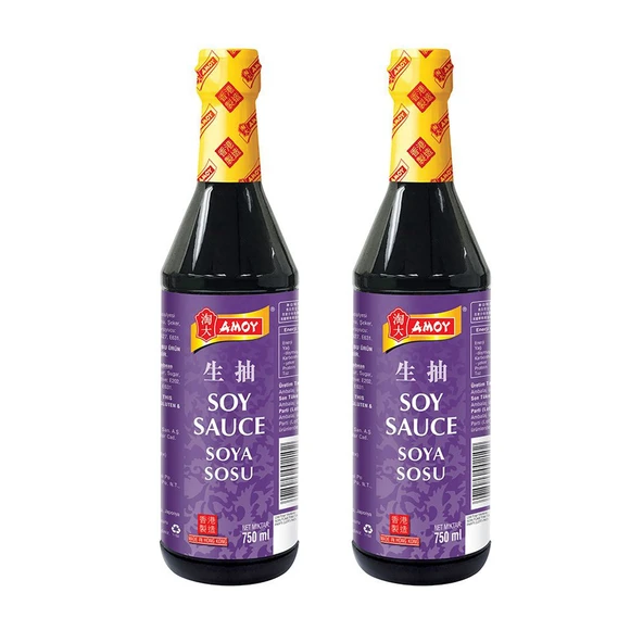 Amoy Soya Sosu 750 ml x 2 Adet ürün görseli 1