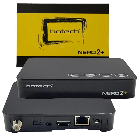 Botech Nero 2 Plus Linux HD IP TV Uydu Alıcısı - Resim 2