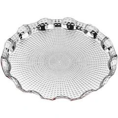 DALGIÇ GÜMÜŞ - 305A-N BOMBELİ KÜÇÜK YUVARLAK TEPSİ 25cm ürün görseli 1