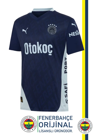 Fenerbahçe Orijinal Lisanslı Unisex 24-25 Yeni Sezon Mavi Forma ürün görseli 1