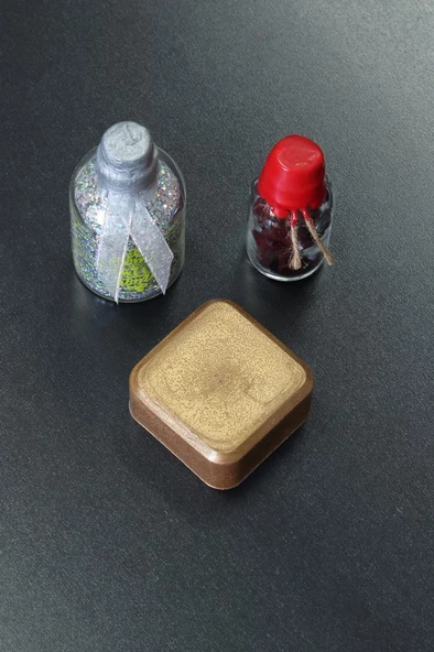 Mühürcüm Şişe Mühürleme Kalıp Mum Mührü 1 Kg Bronz Renk ürün görseli 1