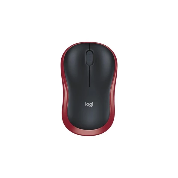 Logitech M185 Kablosuz Mouse Kırmızı ürün görseli 1
