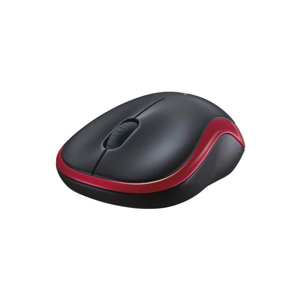 Logitech M185 Kablosuz Mouse Kırmızı - Resim 3
