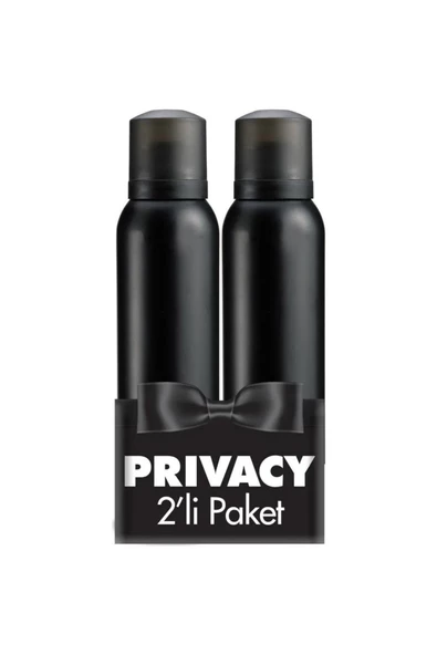 2 X Privacy Klasik Deodorant 150 Ml Erkek ürün görseli 1