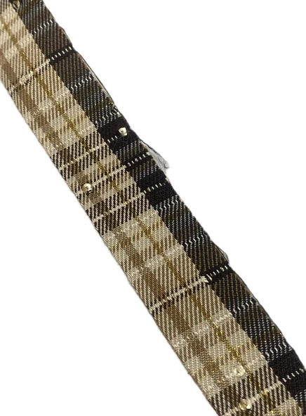 Ekose Desenli Kurdele 24mm x 10 Metre (Model 2) ürün görseli 1