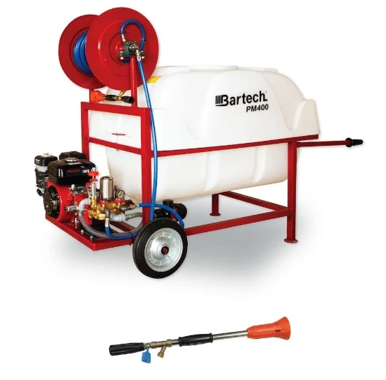 Bartech Pm400-D Benzinli Pülverizatör İlaçlama Makinesi 400 Lt ürün görseli 1