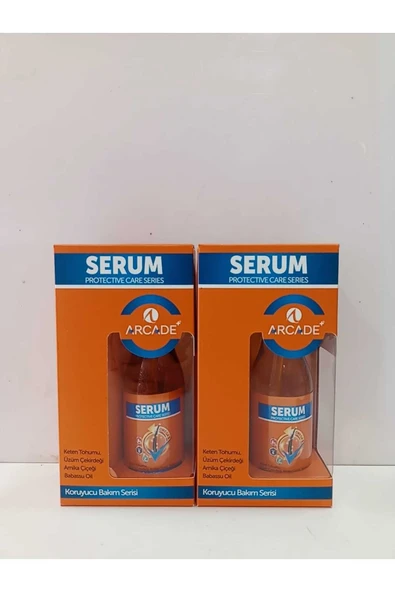 Arcade Saç Bakım Serisi Saç Serum 100 ML (Koruyucu Bakım ) 2'Lİ ürün görseli 1