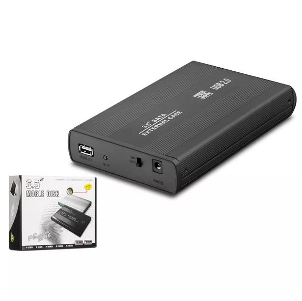 Afila HDX1753 HDD KUTUSU USB2.0 SATA 3.5" SİYAH ürün görseli 1