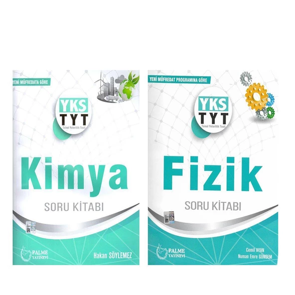 Palme TYT Fizik Kimya Soru Bankası Seti ürün görseli 1