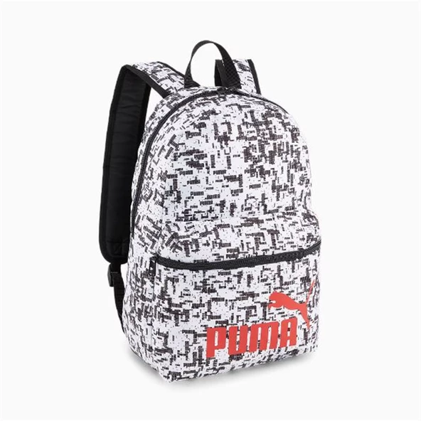 Puma Phase AOP Beyaz Unisex Spor Sırt Çantası - 079948 12 ürün görseli 1