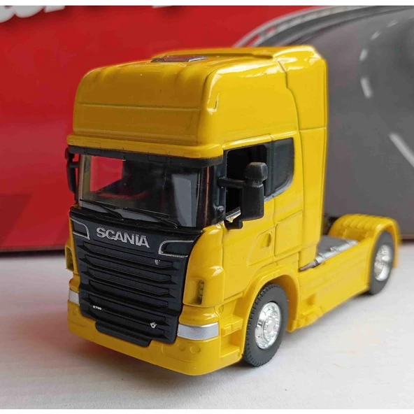 Scania V8 R730 1:64 Ölçekli Tır Çekici Sarı ürün görseli 1