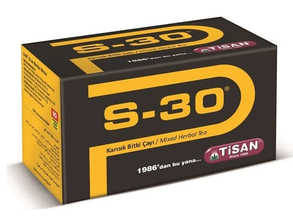 Tisan S-30 Karışık Bitki Çayı 20 Adet Süzen Poşet ürün görseli 1