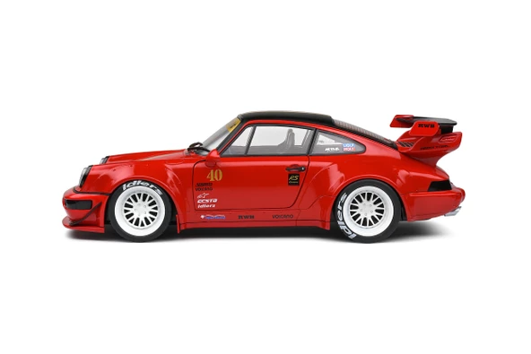 1:18 Porsche 911 964 RWB Red Sakura - Resim 4