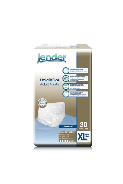 jender Plus Hasta Bezi Emici Külot xLarge 30'lu ürün görseli 1