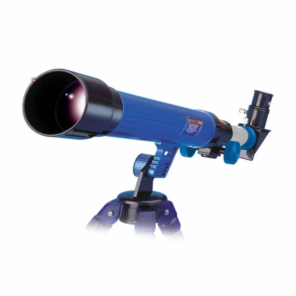 Oyuncak Tele-science 20/30/40 Tripodlu 30 mm Küçük Mavi Teleskop 23011 ürün görseli 1