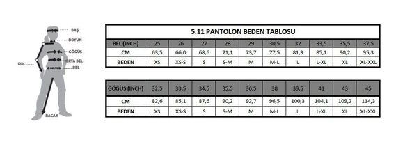 5.11 Stryke Storm Bayan Pantolon - Resim 4