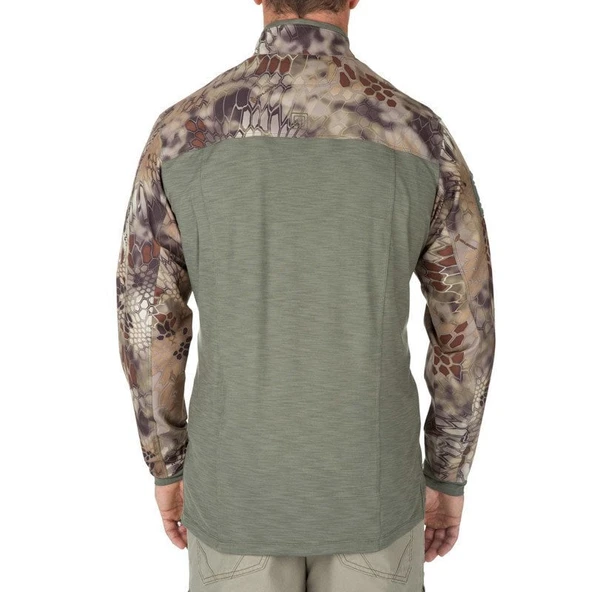 5.11 Kryptek Rapid Half Zip - Resim 2