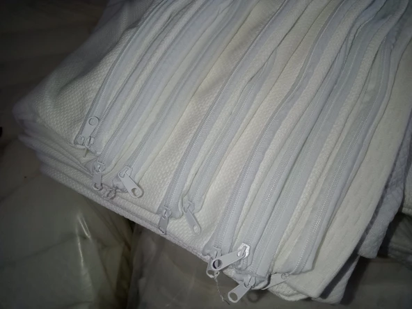Bambu Su Sıvı Geçirmez Yastık Alezi Fermuarlı Yastık Kılıfı 50x70 Cm 1 ADET ürün görseli 1