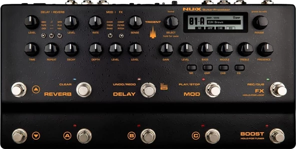 Nux Trident Gitar Efekt Prosesörü - Resim 4