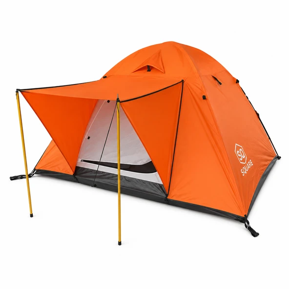 Square Volga 3 Dark Orange Cadir ürün görseli 1