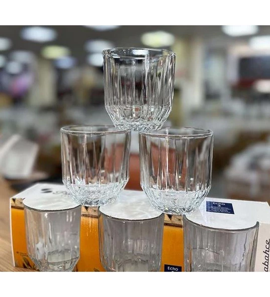 Echo Viski Bardağı 6 lı 300 CC - Resim 3