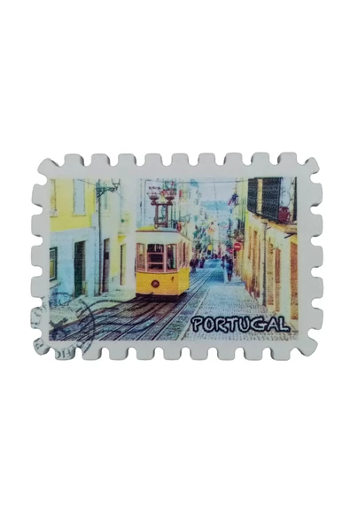 Portekiz Temalı Pul Magnet - Resim 3