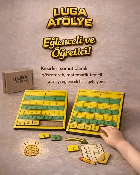 Kesir Eğitim Seti - Resim 2