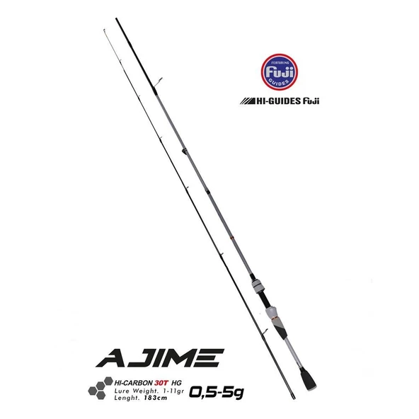 Fujin Ajime 183cm 05-5gr LRF Kamışı FAJ-602UL ürün görseli 1
