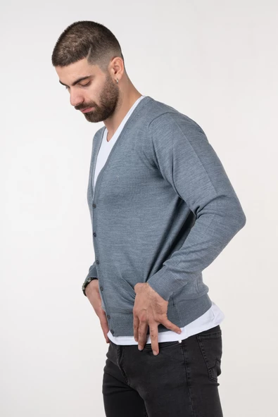 NEHİR TRİKO SLİMFİT HIRKA - Resim 8