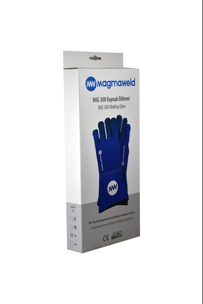 Magmaweld Mıg 300 Kaynakçı Eldiveni 10 Numara - Resim 4