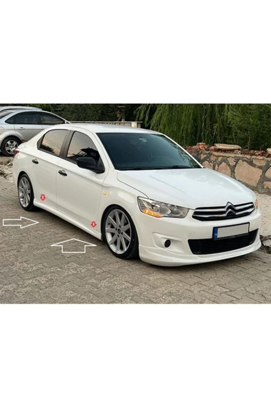 OTOBDY citroen c-elysee marşpiyel takımı - YENİ MODEL  - PLASTİK ürün görseli 1