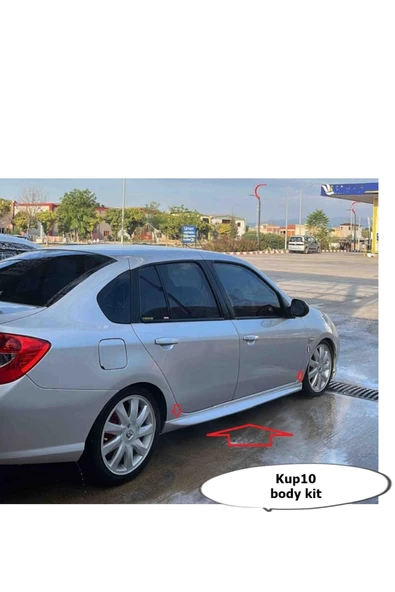 OTOBDY renault  symbol aero yan marşpiyel takımı - PLASTİK ürün görseli 1