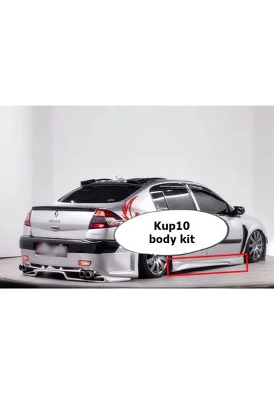 OTOBDY renault megane 2 sedan yan marşpiyel takımı - PLASTİK ürün görseli 1